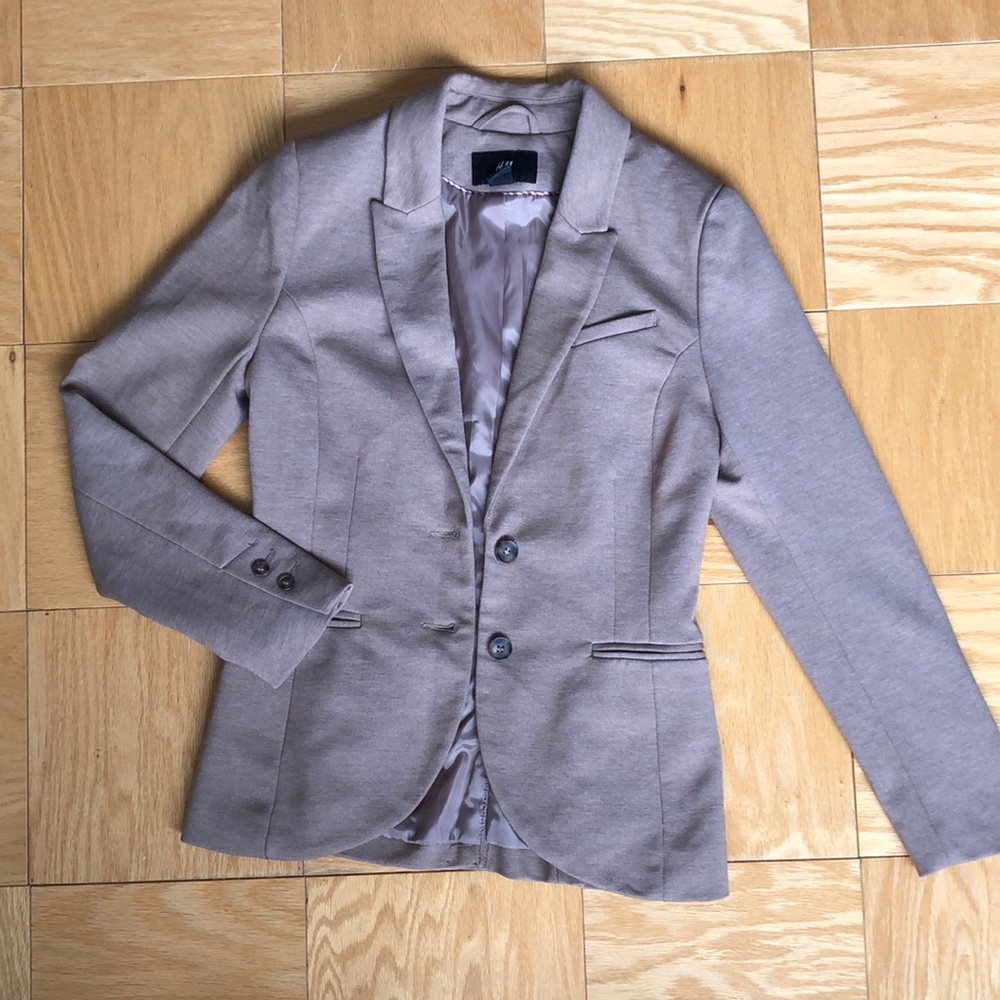 Tan blazer/dress jacket